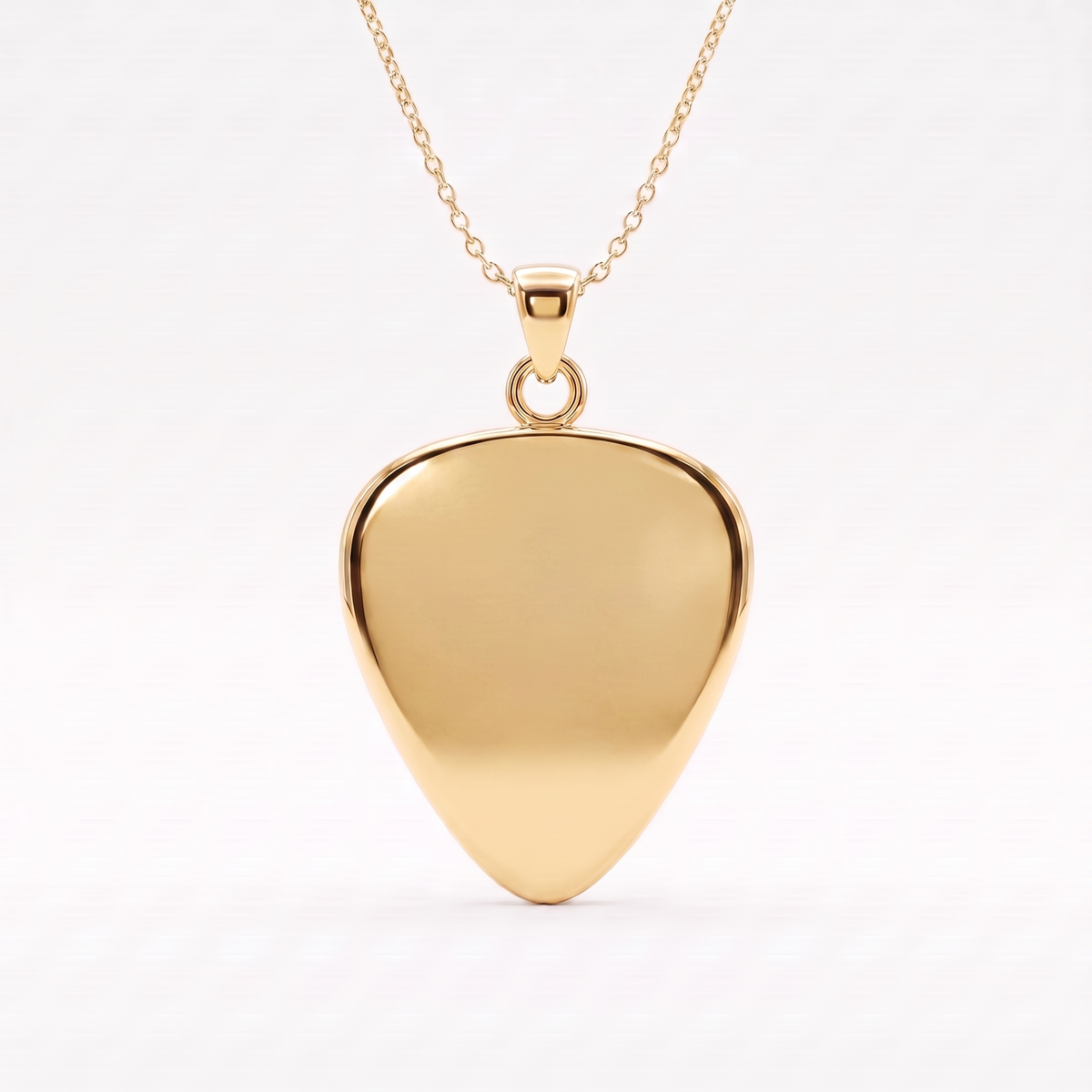 Original Guitar Pick Holder Pendant – Gold